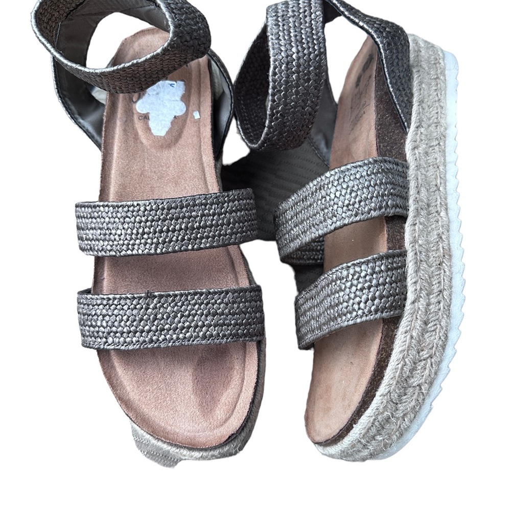Jellypop Taupe Halstein Espadrille Sandals Size‎ 9 - Picture 3 of 8